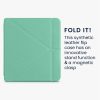 Husa pentru Kobo Libra 2, Kwmobile, Verde, Piele ecologica, 56576.71