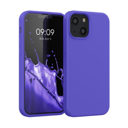 Husa Apple iPhone 13 Mini, Silicon, Albastru, 55877.234