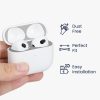 Set 2 Aparatori de praf pentru casti Apple AirPods 3, Kwmobile, Gri, Plastic, 56544.22
