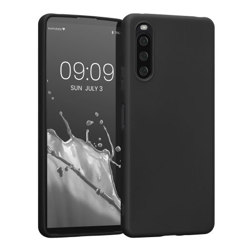 Husa Sony Xperia 10 IV, Silicon, Negru, 57800.01