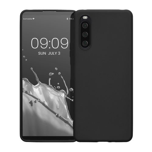 Husa Sony Xperia 10 IV, Silicon, Negru, 57800.01