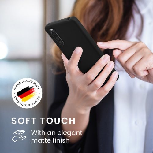 Husa Sony Xperia 10 IV, Silicon, Negru, 57800.01