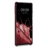 Husa Google Pixel 6 Pro, Textil, Rosu, 57796.76