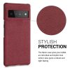 Husa Google Pixel 6 Pro, Textil, Rosu, 57796.76