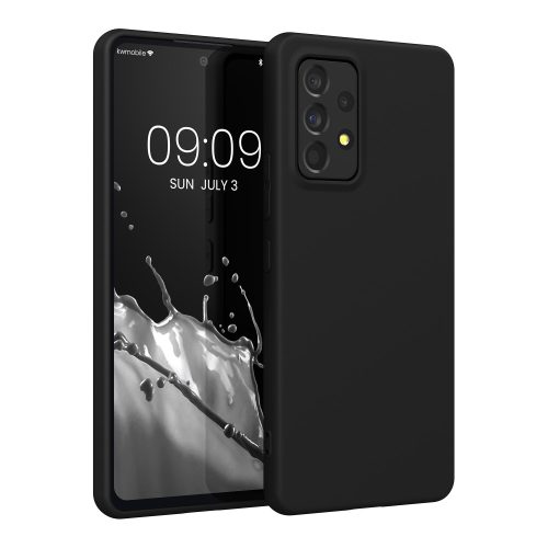 Husa Samsung Galaxy A53 5G, Silicon, Negru, 57808.01