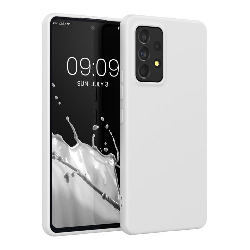 Husa Samsung Galaxy A53 5G, Silicon, Alb, 57808.48