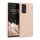 Husa Samsung Galaxy A53 5G, Silicon, Crem, 57808.225