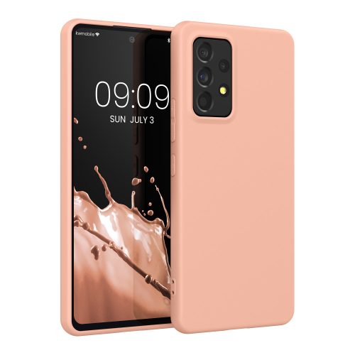 Husa Samsung Galaxy A53 5G, Silicon, Roz, 57808.199
