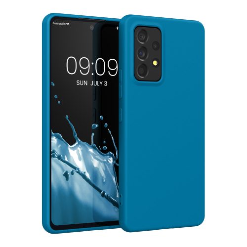 Husa Samsung Galaxy A53 5G, Silicon, Albastru, 57808.224