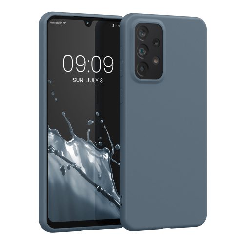 Husa Samsung Galaxy A33 5G, Silicon, Albastru, 57806.202