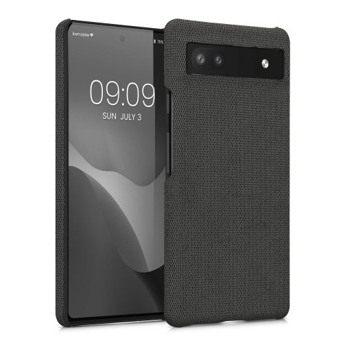 Husa Google Pixel 6a, Textil, Gri, 57797.19