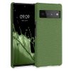 Husa Google Pixel 6 Pro, Textil, Verde, 57796.07