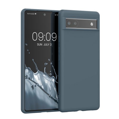 Husa Google Pixel 6a, Silicon, Albastru, 57799.202