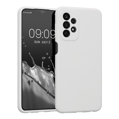 Husa Samsung Galaxy A23, Silicon, Alb, 57829.48
