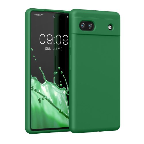Husa Google Pixel 6a, Silicon, Verde, 57815.227