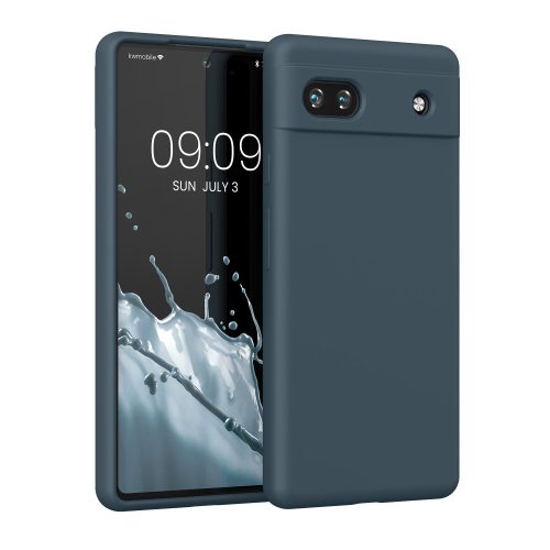 Husa Google Pixel 6a, Silicon, Albastru, 57815.202