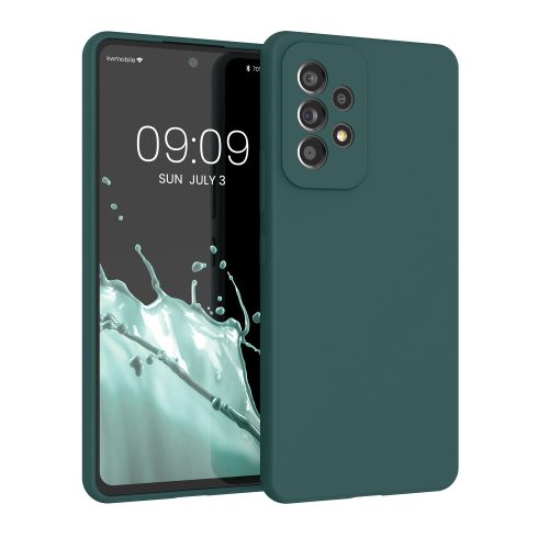 Husa Samsung Galaxy A53 5G, Silicon, Verde, 57835.171