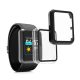 Set 2 Huse pentru Huawei Watch D, Kwmobile, Negru/Transparent, Plastic, 57778.01