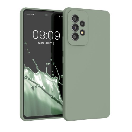 Husa Samsung Galaxy A53 5G, Silicon, Verde, 57835.172