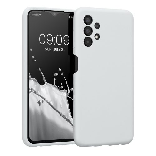 Husa Samsung Galaxy A13, Silicon, Alb, 57832.48