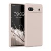 Husa Google Pixel 6a, Silicon, Crem, 57815.225