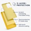 Husa Samsung Galaxy A53 5G, Silicon, Galben, 57835.165