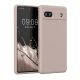 Husa Google Pixel 6a, Silicon, Crem, 57815.10