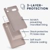 Husa Google Pixel 6a, Silicon, Crem, 57815.10