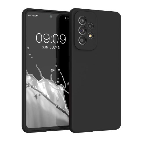 Husa Samsung Galaxy A53 5G, Silicon, Negru, 57835.01