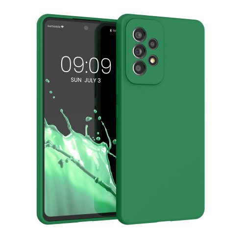 Husa Samsung Galaxy A53 5G, Silicon, Verde, 57835.227