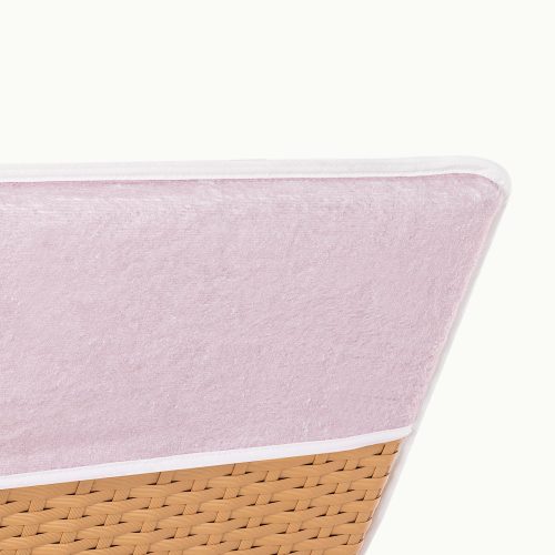 Prosop pentru sezlong Homelevel, 75 x 200 cm, Roz, Bumbac / Poliester, 55649.03.10