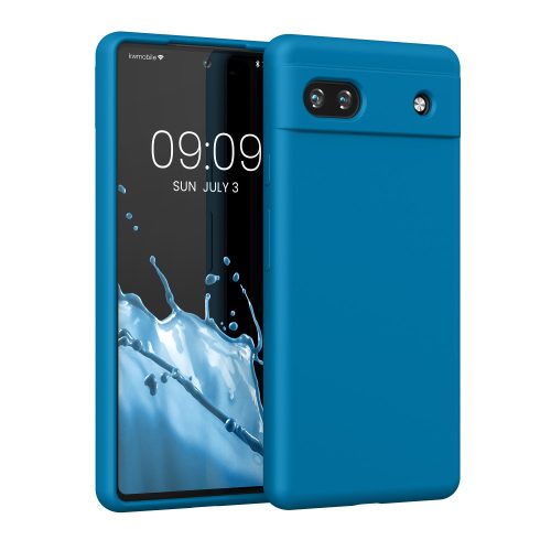 Husa Google Pixel 6a, Silicon, Albastru, 57815.224
