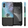 Husa Xiaomi Redmi 9A/Redmi 9AT, Piele ecologica, Multicolor, 57837.01