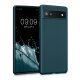 Husa Google Pixel 6a, Silicon, Verde, 57960.14