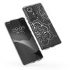 Husa Xiaomi 12 Pro, Silicon, Transparent/Argintiu, 57945.02