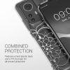 Husa Xiaomi 12 Pro, Silicon, Transparent/Argintiu, 57945.02