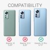 Husa Xiaomi 12 Pro, Silicon, Transparent/Argintiu, 57945.02