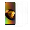 Set 3 folii de protectie Kwmobile pentru Xiaomi Redmi Note 11 Pro/Redmi Note 11 Pro 5G, Fata, Polimer, 57944.2