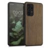 Husa Samsung Galaxy A53 5G, Lemn, Maro, 57997.18