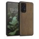 Husa Samsung Galaxy A53 5G, Lemn, Maro, 57997.18