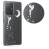 Husa Xiaomi 11T/11T Pro, Silicon, Transparent/Argintiu, 57086.04