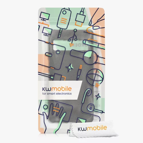 Husa Google Pixel 7 Pro, Textil, Gri, 58018.19
