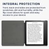 Husa pentru Amazon Kindle Oasis 10, Kwmobile, Rosu, Piele ecologica, 56972.05