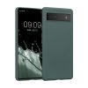 Husa Google Pixel 6a, Silicon, Verde, 58053.171