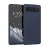 Husa Google Pixel 6a, Silicon, Albastru, 58053.186