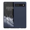 Husa Google Pixel 6a, Silicon, Albastru, 58053.186