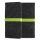 Husa Universala Kwmobile marime XL - 6,8 inch, Microfibra, Gri/Verde, 58046.03