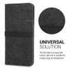 Husa Universala Kwmobile marime XL - 6,8 inch, Microfibra, Gri, 58046.02
