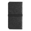 Husa Universala Kwmobile marime XL - 6,8 inch, Microfibra, Gri, 58046.02