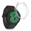 Set 2 Huse pentru Samsung Galaxy Watch 4 (40mm), Kwmobile, Negru/Transparent, Silicon, 56188.02
